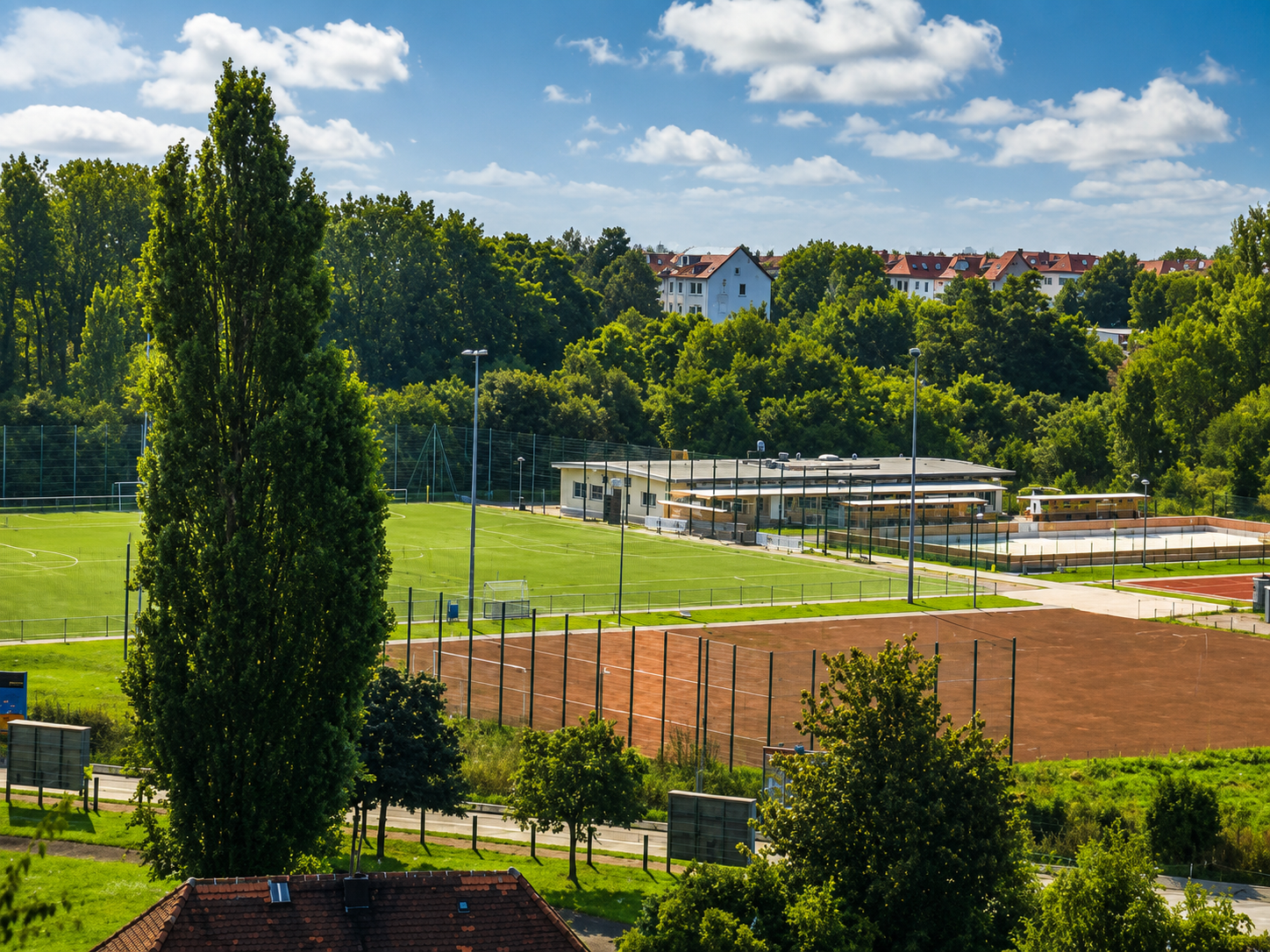 Sportstätte Am Nordpark des FC Union Erfurt